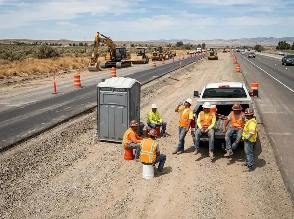 highway-road-construction-crew-007 — frequently asked questions, Porta Potty and Restroom Rentals in Hebron, KY